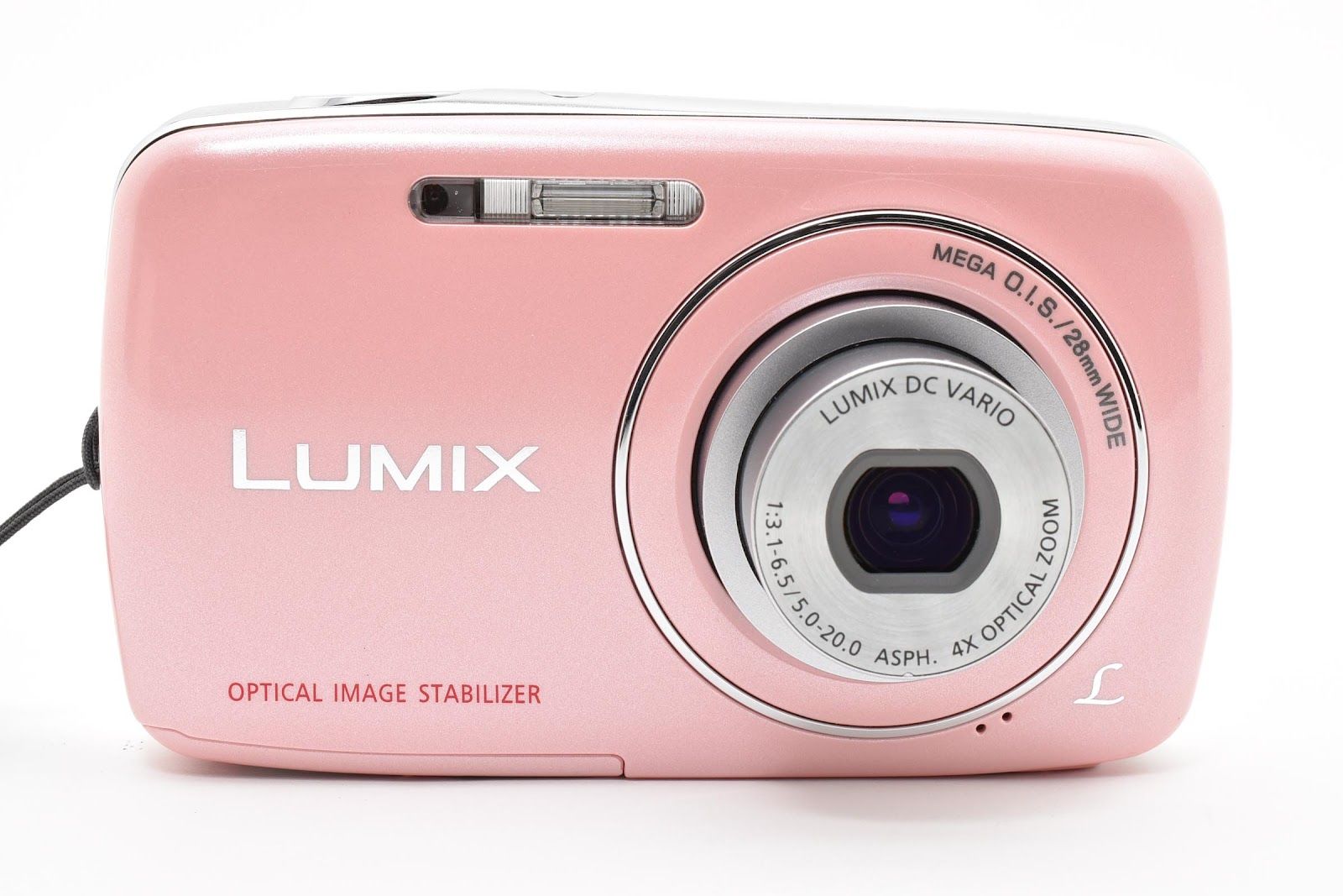 ★美品★ パナソニック Panasonic DMC-S1 ピンク デジタルカメラ ★ #8330