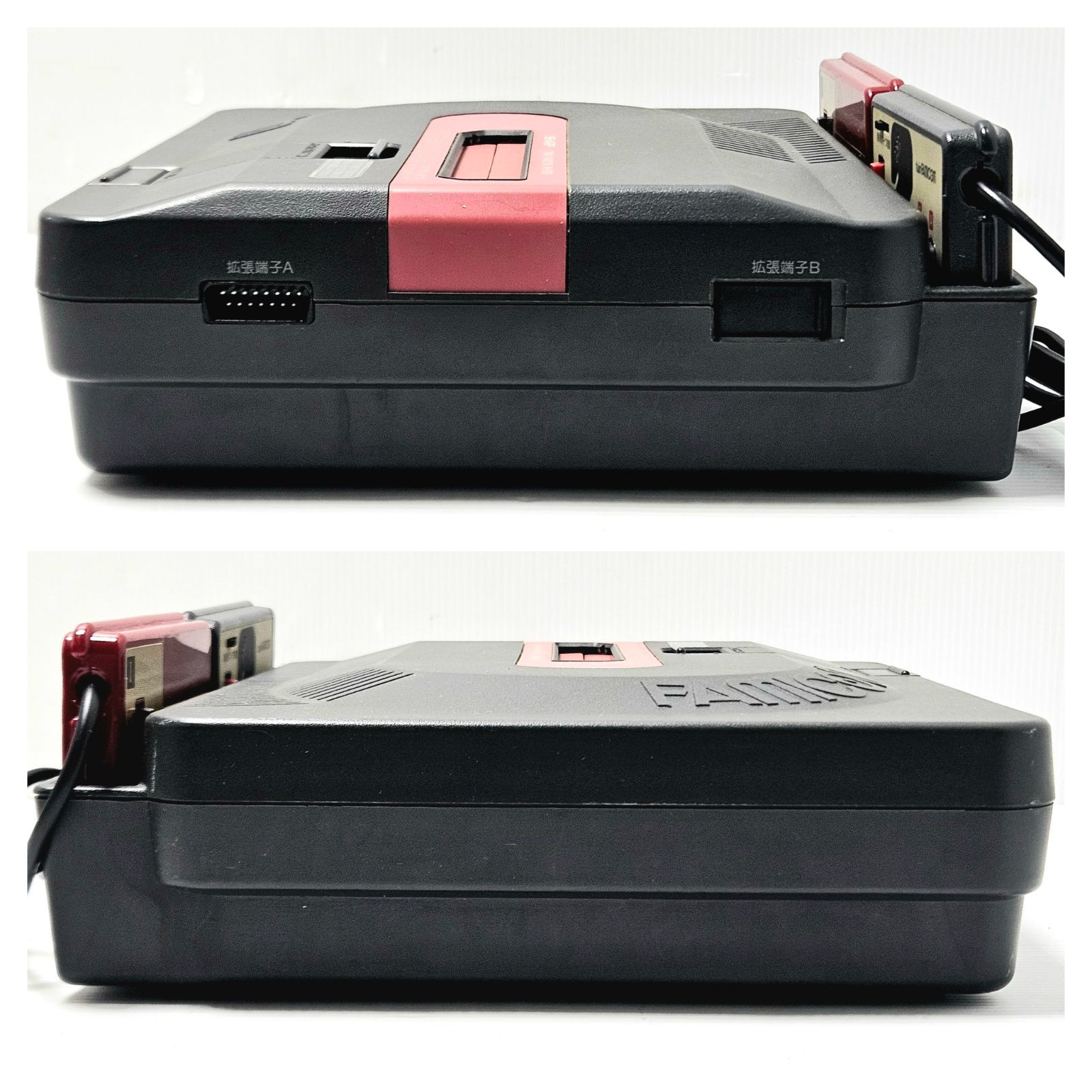 ツインファミコンSHARP AN-500B ブラック カセットOK