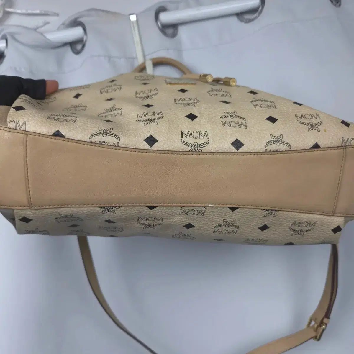 城あり) 40*35 MCM ビセト 巾着バッグ トートバッグ クロスバッグ 