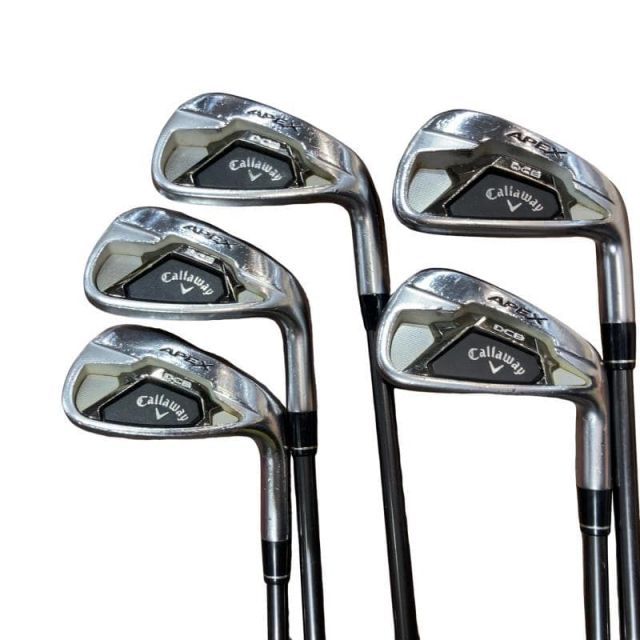 【中古】 キャロウェイ APEX DCB(2021) 6S アイアンセット IR Diamana 55 for CW(2021 APEX IR) (フレックスR) メンズ 男性用 右利き 右用 Cランク ゴルフクラブ