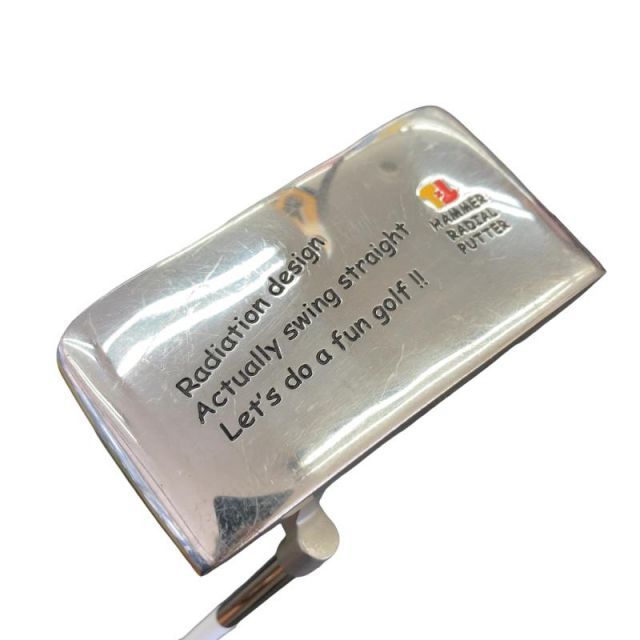 【中古】 T×T T×T HAMMER RADIAL 34インチ パター PT スチール (フレックスその他) メンズ 男性用 右利き 右用 Cランク ゴルフクラブ