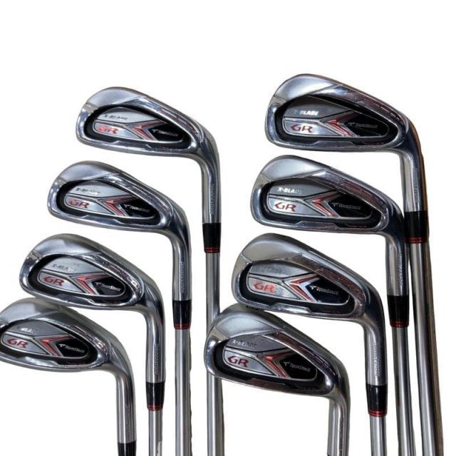 【中古】 ブリヂストン TOURSTAGE X-BLADE GR(2012) 8S アイアンセット IR Tour AD B12-03i (フレックスR) メンズ 男性用 右利き 右用 Dランク ゴルフクラブ