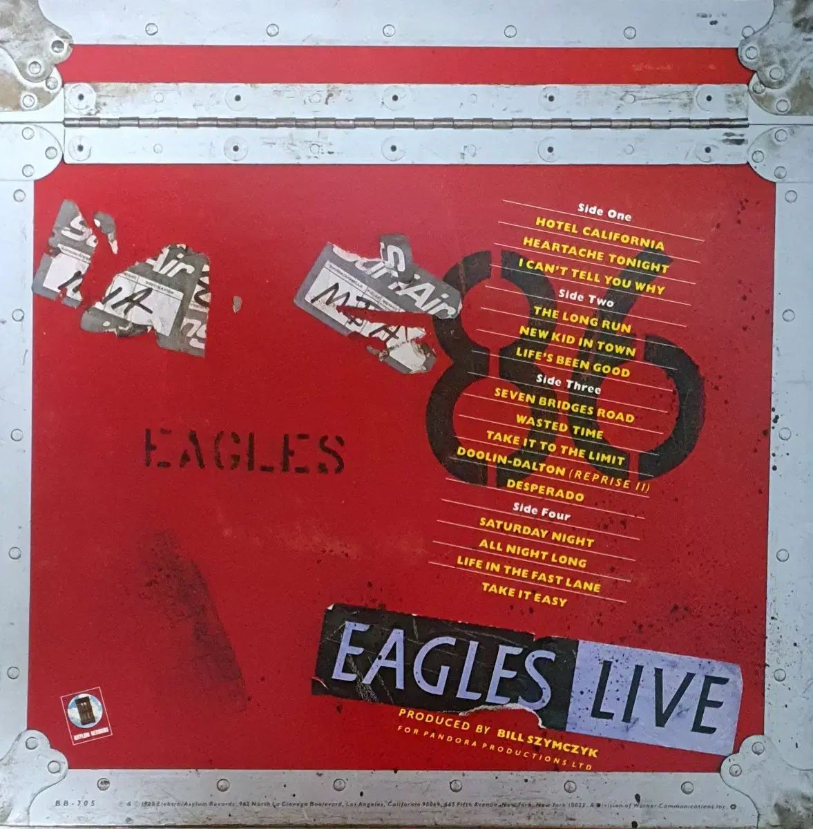 LP ㅡ 2 EAGLES ／ LIVE 収益アルバム - メルカリ