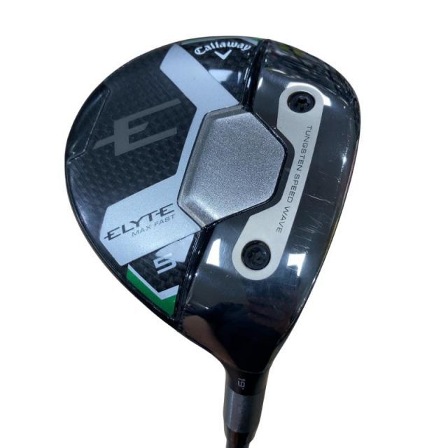 【中古】 キャロウェイ ELYTE MAX FAST 5W フェアウェイウッド FW LIN-Q GREEN 40 for CW(ELYTE FW) (フレックスR) メンズ 男性用 右利き 右用 Bランク ゴルフクラブ