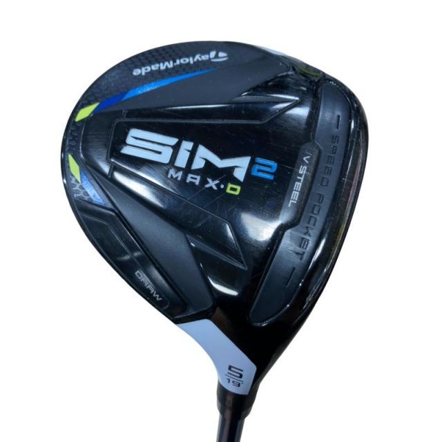 【中古】 テーラーメイド SIM2 MAX-D 5W フェアウェイウッド FW TENSEI BLUE TM50(SIM2 FW) (フレックスSR) メンズ 男性用 右利き 右用 Cランク ゴルフクラブ