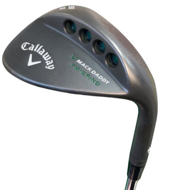 【中古】 キャロウェイ MACK DADDY PM・GRIND マットブラック 58°/10° ウェッジ WG Dynamic Gold TOUR ISSUE(星条旗) (フレックスS) メンズ 男性用 右利き 右用 Cランク ゴルフクラブ