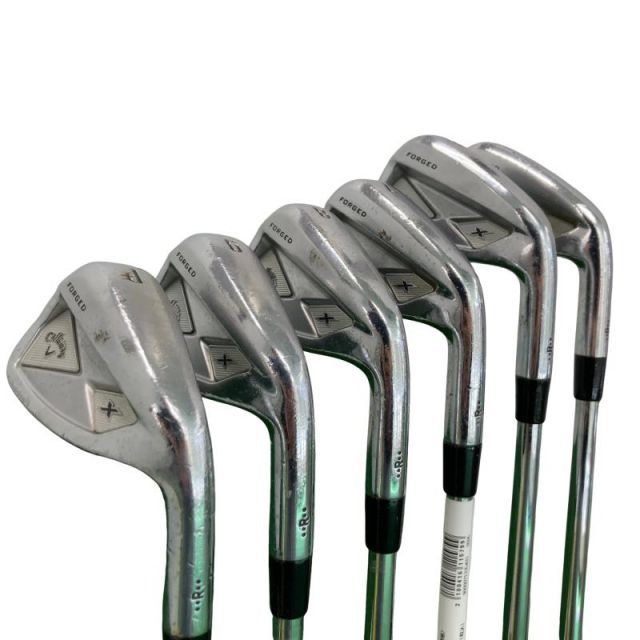 【中古】 キャロウェイ X FORGED(2013) 6S アイアンセット IR リシャフト (フレックスその他) メンズ 男性用 右利き 右用 Dランク ゴルフクラブ