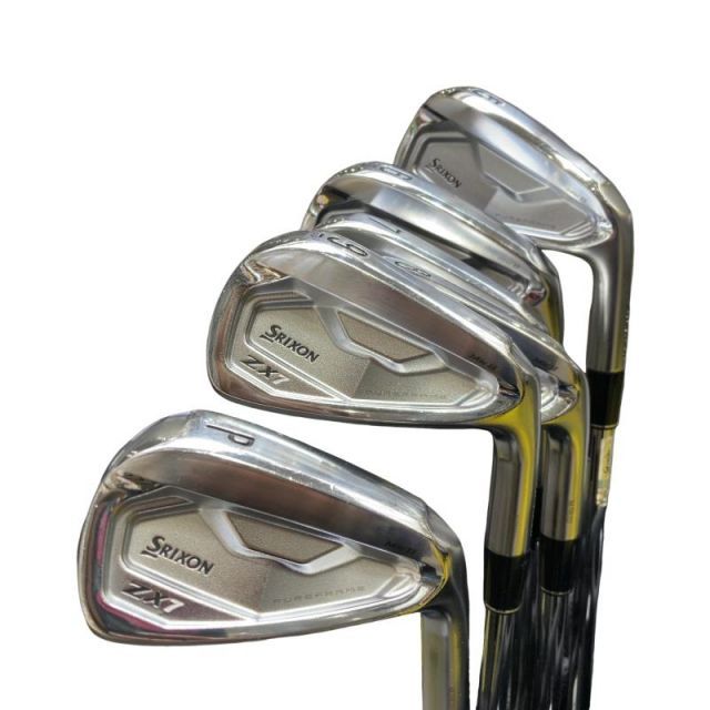 【中古】 ダンロップ SRIXON ZX7 Mk II 6S アイアンセット IR 純正特注シャフト (フレックスX) メンズ 男性用 右利き 右用 Cランク ゴルフクラブ
