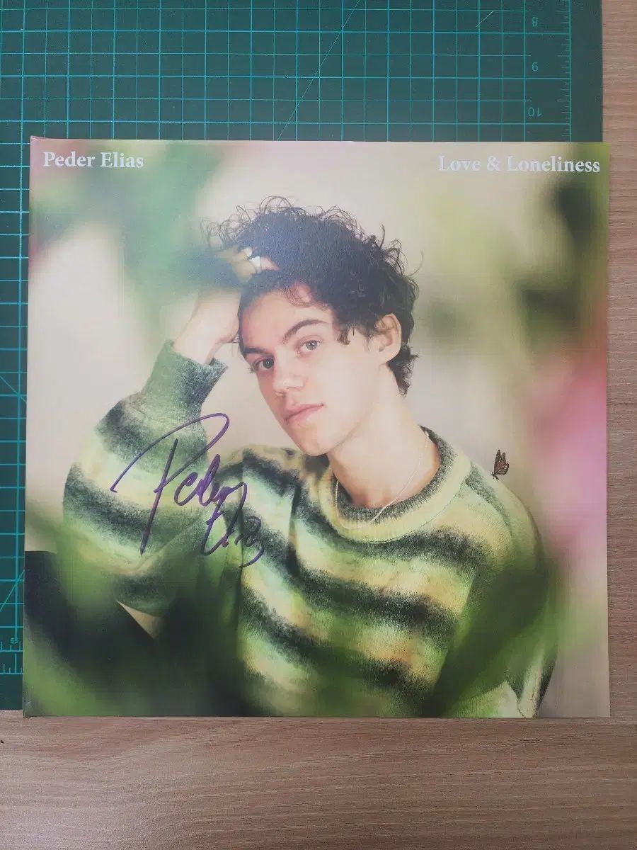 Peder Elias Love & Loneliness サイン アルバム LP