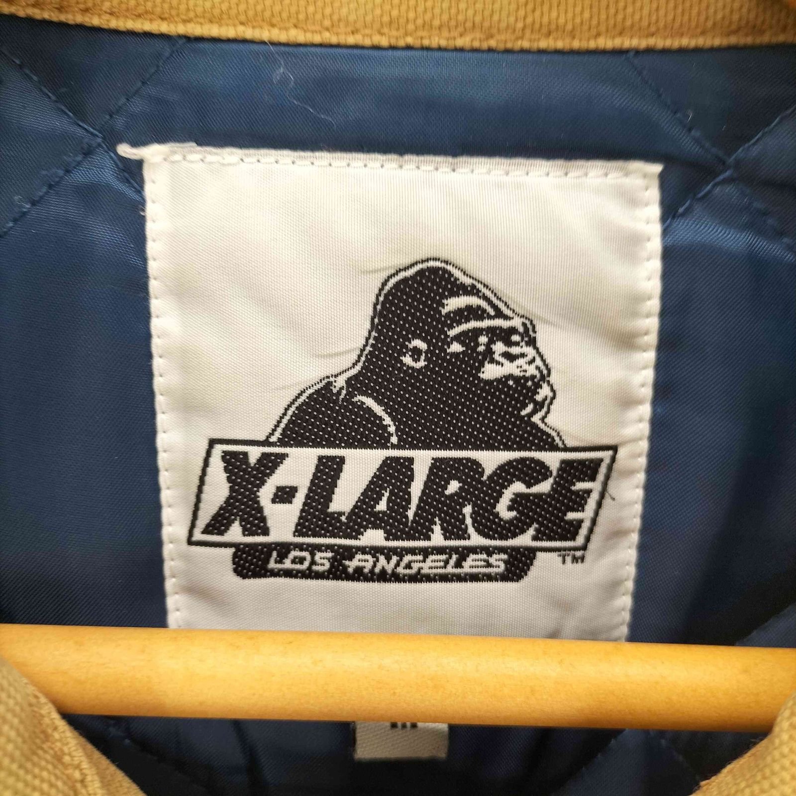 エクストララージ XLARGE ダック 裏地キルティング 中綿 ワーク 