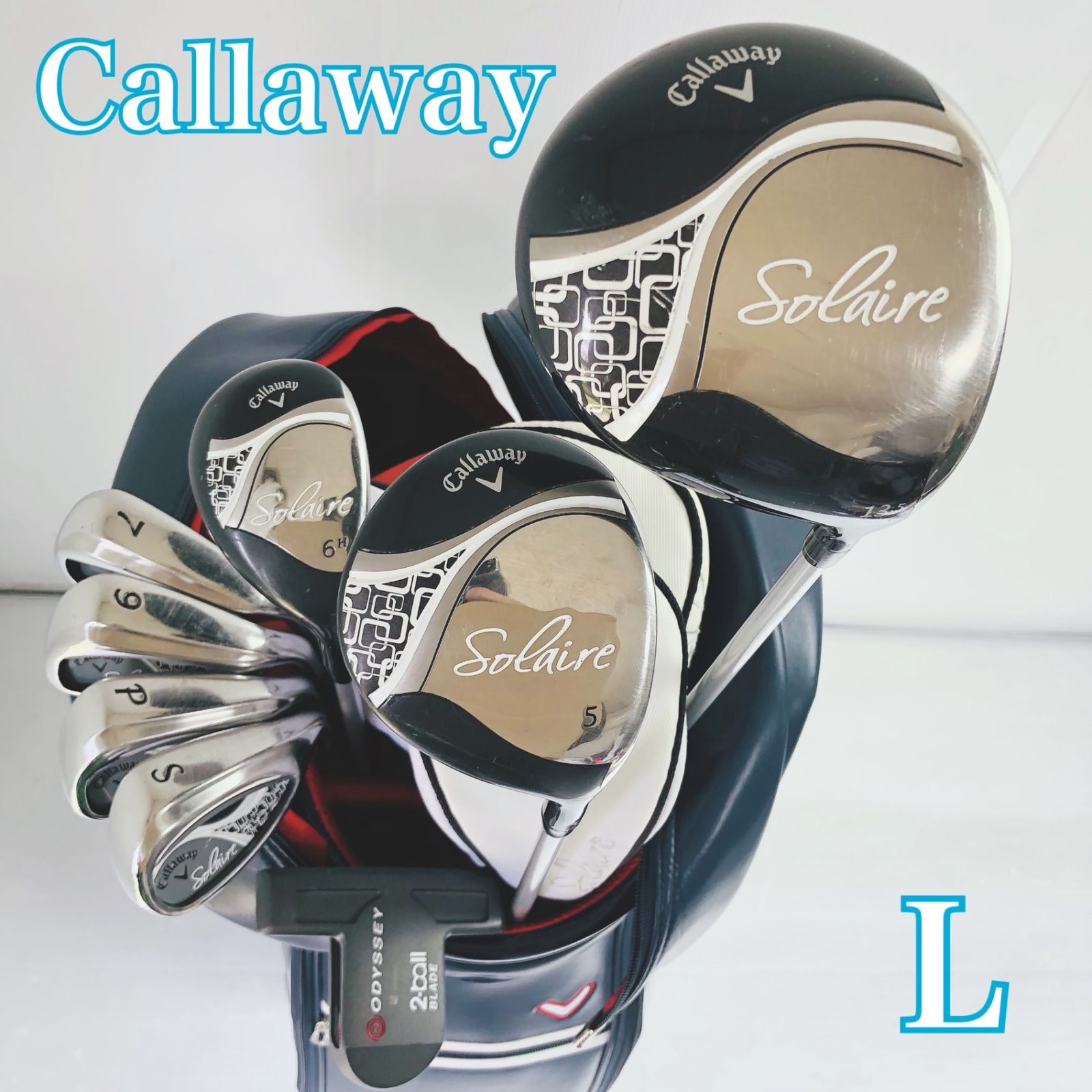 新品未使用品　Callaway Solaire パター　やさしい 初心者向け レディース Callaway キャロウェイ Solaire ソレイル ソレイユ ゴルフ