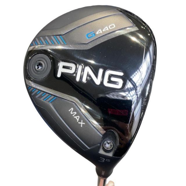 【中古】 ピン G440 MAX 3W フェアウェイウッド FW PING TOUR 2.0 CHROME 65(FW) (フレックスR) メンズ 男性用 右利き 右用 Bランク ゴルフクラブ