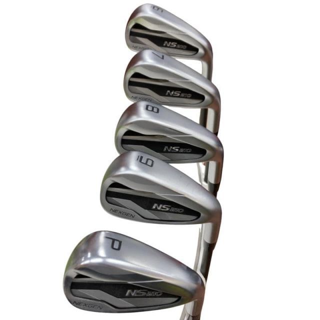 【中古】 ゴルフパートナー NEXGEN NS210 5S アイアンセット IR EI-F NS210-I (フレックスその他) メンズ 男性用 右利き 右用 Cランク ゴルフクラブ