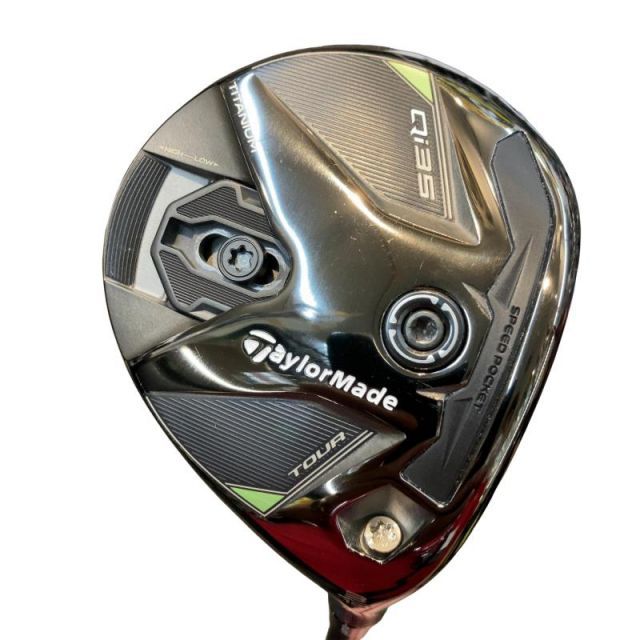 【中古】 テーラーメイド Qi35 TOUR 3W フェアウェイウッド FW Diamana BLACK TM60(Qi35 FW) (フレックスS) メンズ 男性用 右利き 右用 Cランク ゴルフクラブ