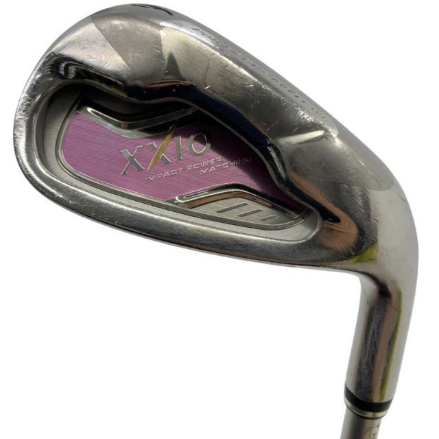 【中古】 ダンロップ XXIO(2010) #6 レディース (ピンク/IOMIC) 単品アイアン LI XXIO MP600L(アイアン)ピンク (フレックスL) レディース 女性用 右利き 右用 Cランク ゴルフクラブ