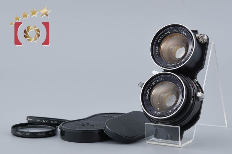 【中古】Mamiya マミヤ SEKOR 55mm f/4.5 二眼レフカメラ用レンズ
