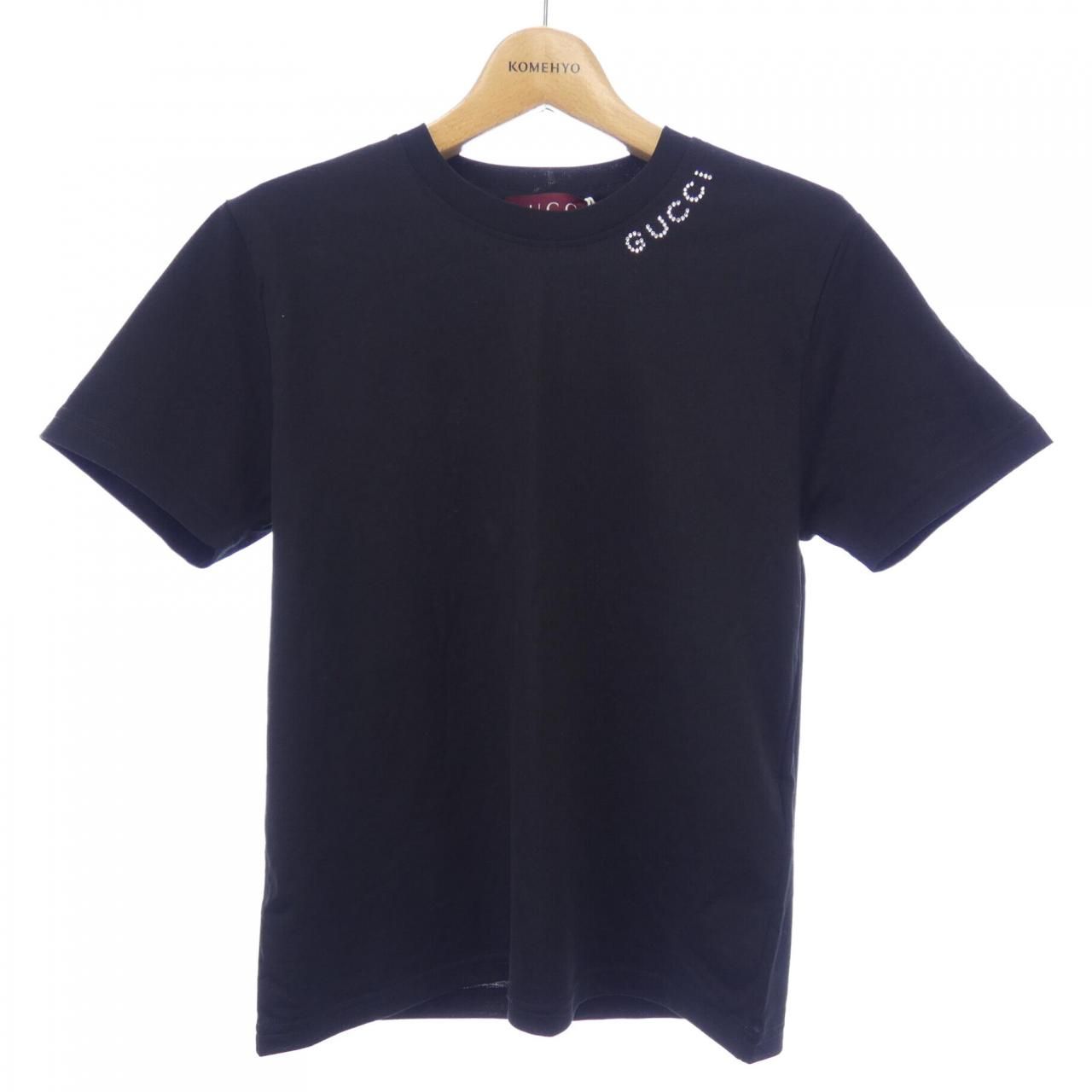 グッチ GUCCI クリスタル付きコットンジャージー 787299 XJGME Tシャツ
