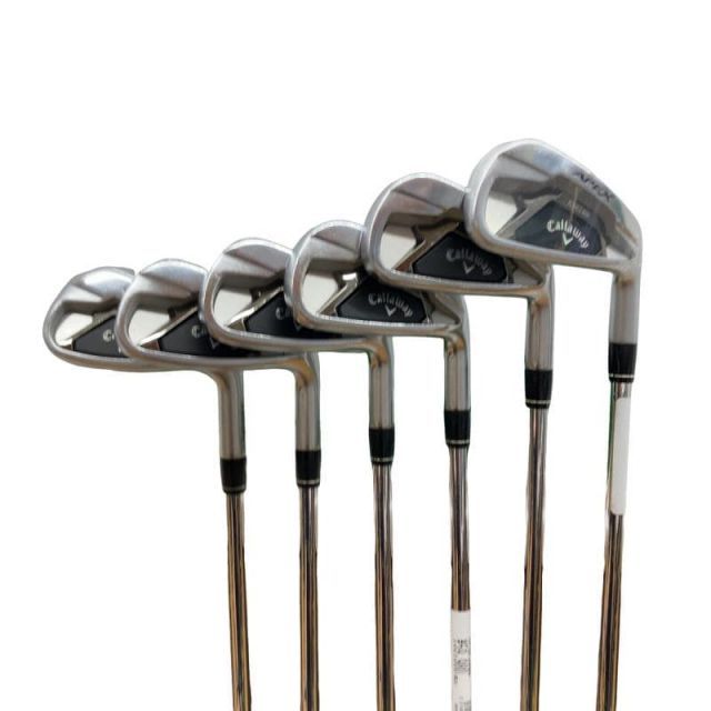 【中古】 キャロウェイ APEX DCB(2021) 6S アイアンセット IR NS PRO ZELOS 7 (フレックスS) メンズ 男性用 右利き 右用 Cランク ゴルフクラブ