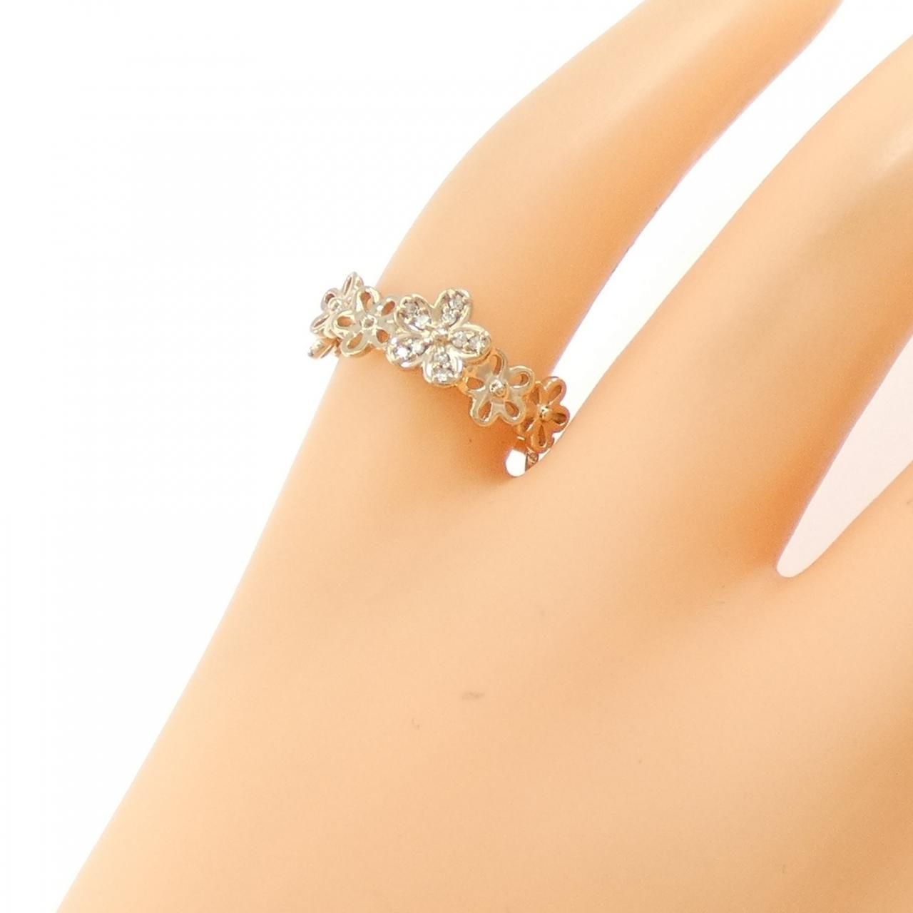 ポンテヴェキオ フラワー リング 0.04CT - メルカリ ポンテヴェキオ フラワー リング 0.04CT - メルカリ