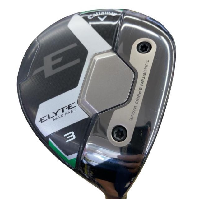 【中古】 キャロウェイ ELYTE MAX FAST 3W フェアウェイウッド FW LIN-Q GREEN 40 for CW(ELYTE FW) (フレックスR) メンズ 男性用 右利き 右用 Cランク ゴルフクラブ 23,810円