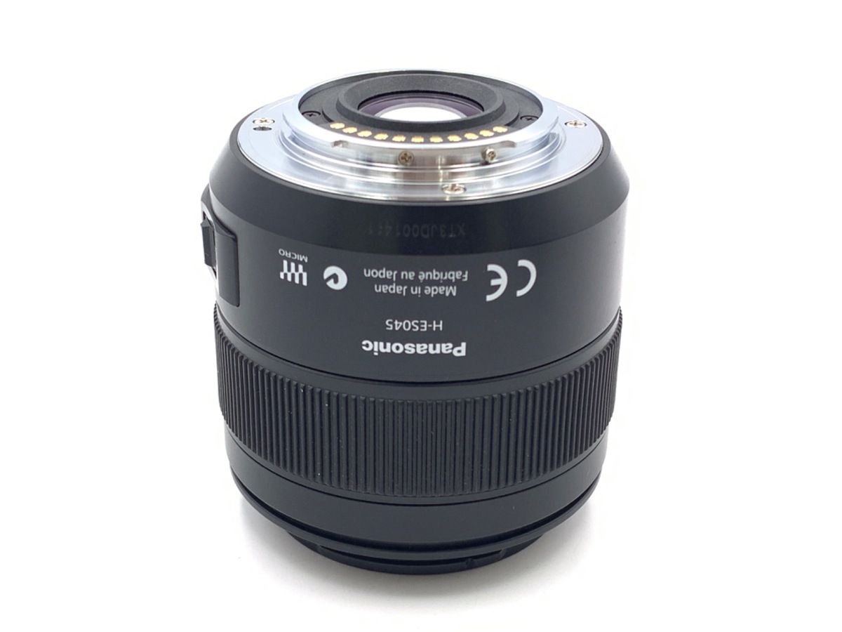 【中古】 【並品】 パナソニック LEICA DG MACRO-ELMARIT 45mm/F2.8 ASPH./MEGA O.I.S