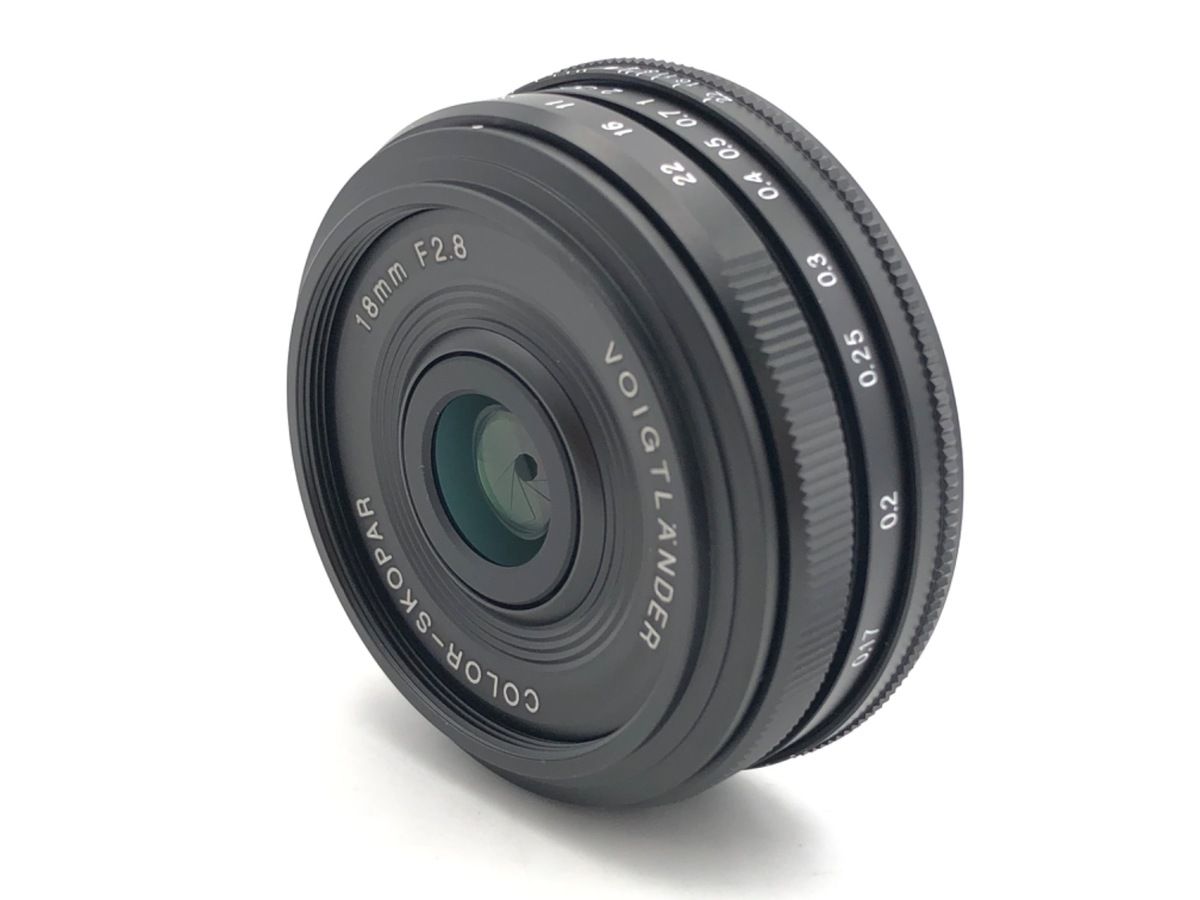 【中古】 【美品】 コシナ フォクトレンダー COLOR-SKOPAR 18mm F2.8 Aspherical ブラック（Xマウント用）