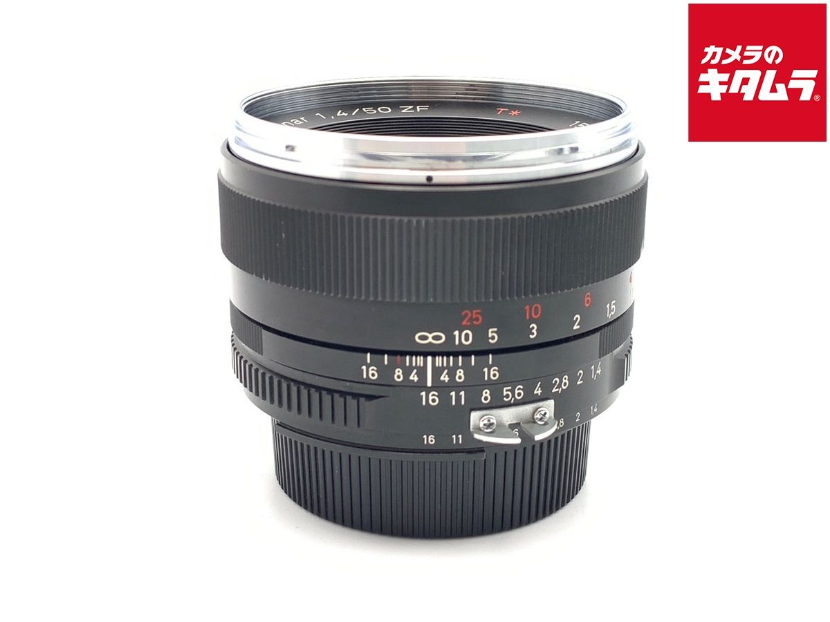 【中古】 【良品】 コシナ ツァイス PLANAR T*１.４/５０ ZF