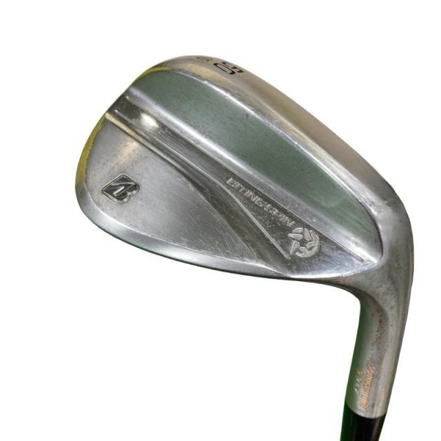 【中古】 ブリヂストン BRIDGESTONE BITING SPIN ノーメッキ 50°/10°F ウェッジ WG 純正特注シャフト (フレックスS) メンズ 男性用 右利き 右用 Cランク ゴルフクラブ