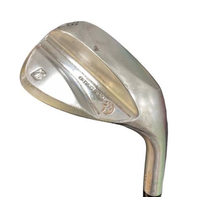 【中古】 ブリヂストン BRIDGESTONE BITING SPIN ノーメッキ 58°/08°M ウェッジ WG 純正特注シャフト (フレックスS) メンズ 男性用 右利き 右用 Cランク ゴルフクラブ