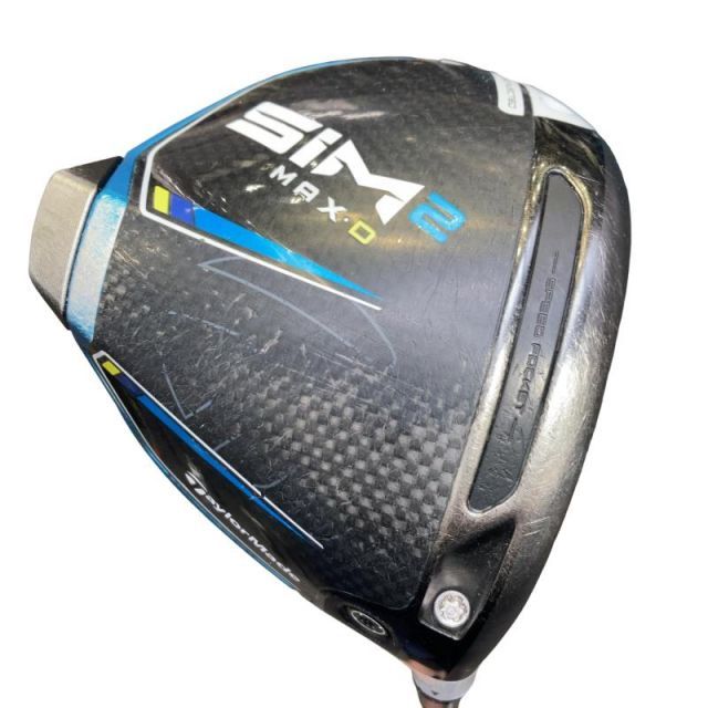 【中古】 テーラーメイド SIM2 MAX-D 9° ドライバー DR TENSEI BLUE TM50(SIM2 DR) (フレックスS) メンズ 男性用 右利き 右用 Cランク ゴルフクラブ