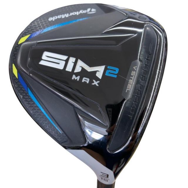 【美品】SIM2MAX 3w テーラーメイド　スピーダーEVO661フレックスS 中古】 テーラーメイド SIM2 MAX 3W フェアウェイウッド FW Speeder