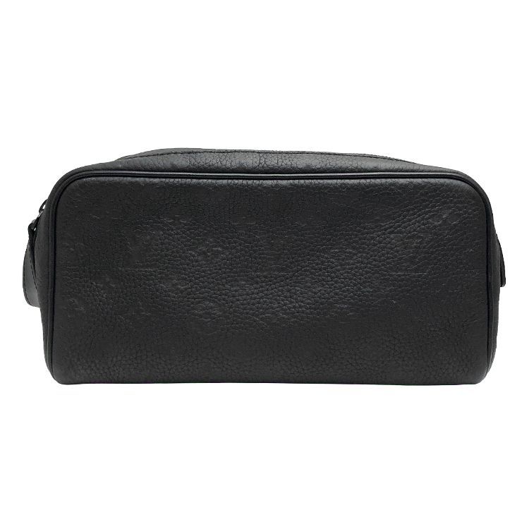 LOUIS VUITTON ルイヴィトン モノグラム・トリヨン ドップ・キット M59478 ハンドバッグ セカンドバッグ カーフレザー ブラック メンズ 60,500円