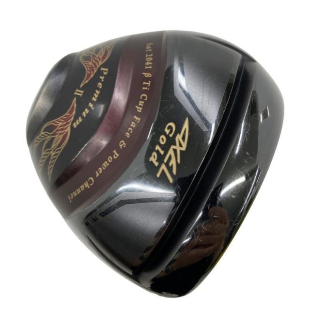 【中古】 つるや AXEL Gold Premium II ブラック 10.5° ドライバー DR AXEL Gold Premium II(ドライバー) (フレックスR) メンズ 男性用 右利き 右用 Cランク ゴルフクラブ