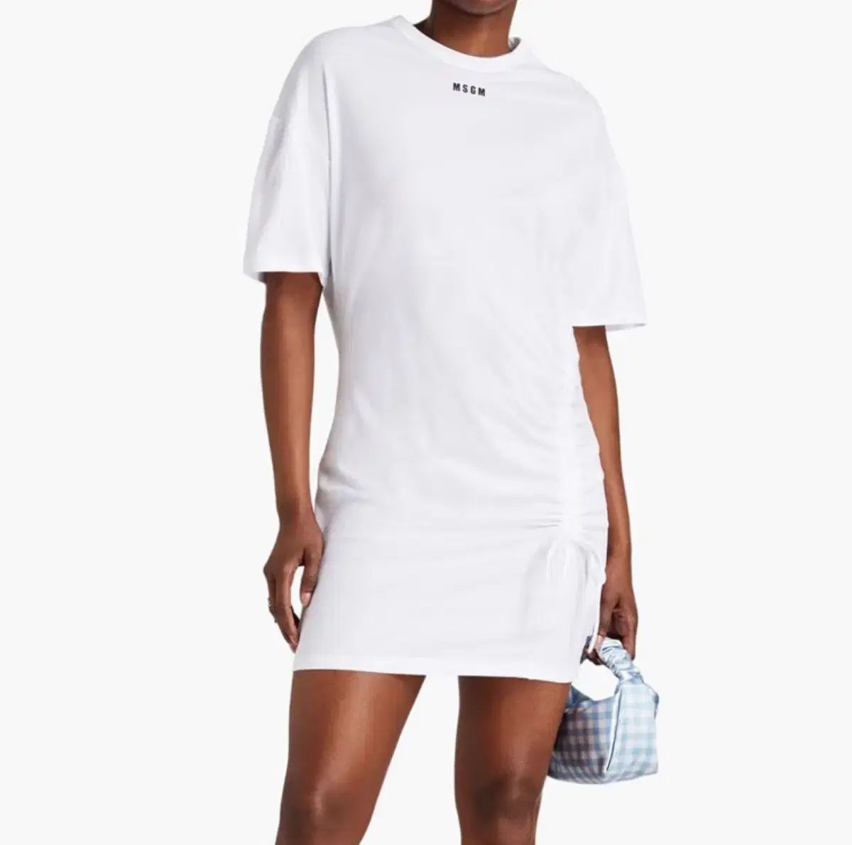 MSGM ワンピース ロゴ シャーリング S 新品