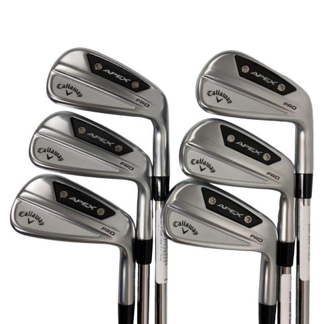 【中古】 キャロウェイ APEX PRO(2024) 6S アイアンセット IR NS PRO MODUS3 TOUR105 (フレックスS) メンズ 男性用 右利き 右用 Cランク ゴルフクラブ
