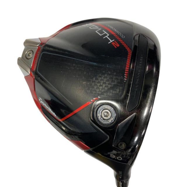 【中古】 テーラーメイド STEALTH2 9° ドライバー DR TENSEI RED TM50(STEALTH DR) (フレックスS) メンズ 男性用 右利き 右用 Cランク ゴルフクラブ