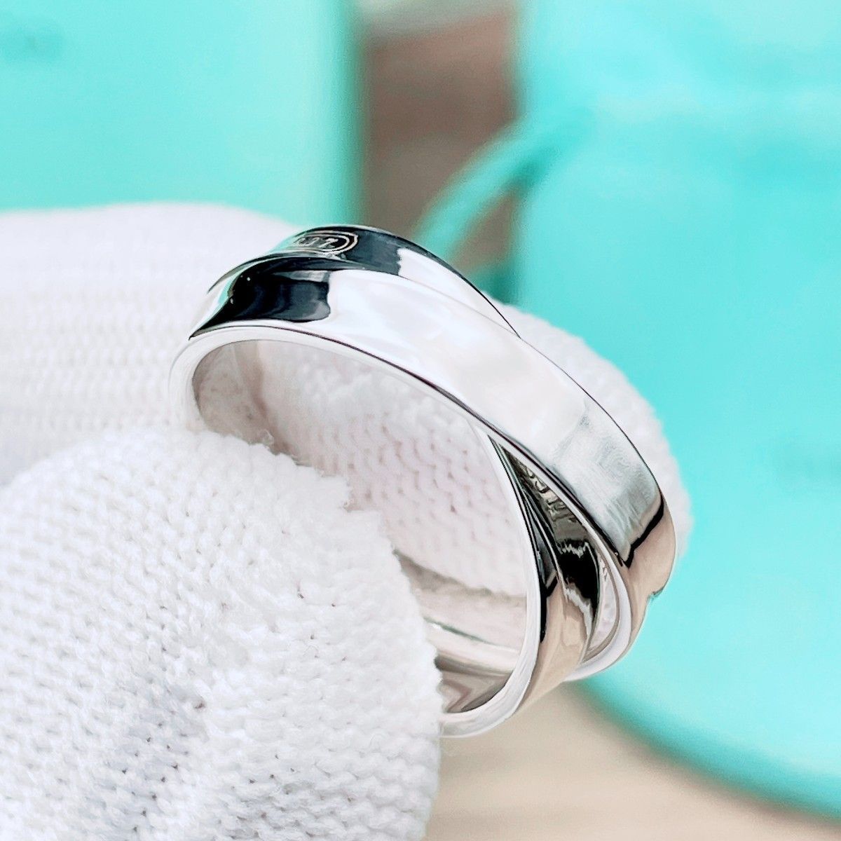 ◇ティファニー◇新品仕上済 Tiffany&Co. 1837 インターロッキング 