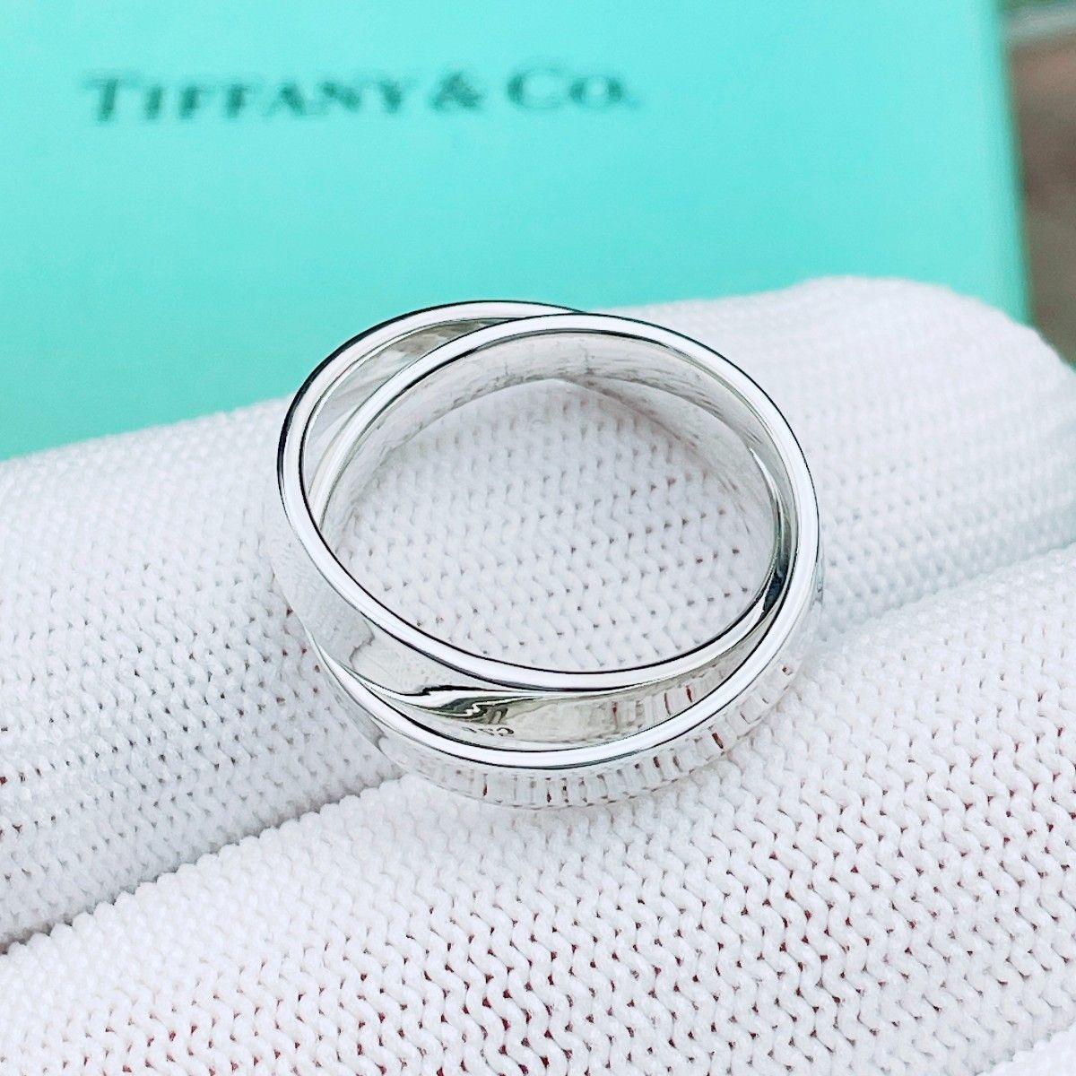 ◇ティファニー◇新品仕上済 Tiffany&Co. 1837 インターロッキング 