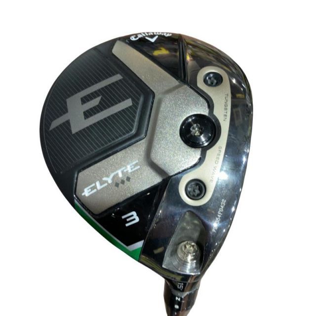 【中古】 キャロウェイ ELYTE ◆◆◆ 3W フェアウェイウッド FW 純正特注シャフト (フレックスS) メンズ 男性用 右利き 右用 Cランク ゴルフクラブ
