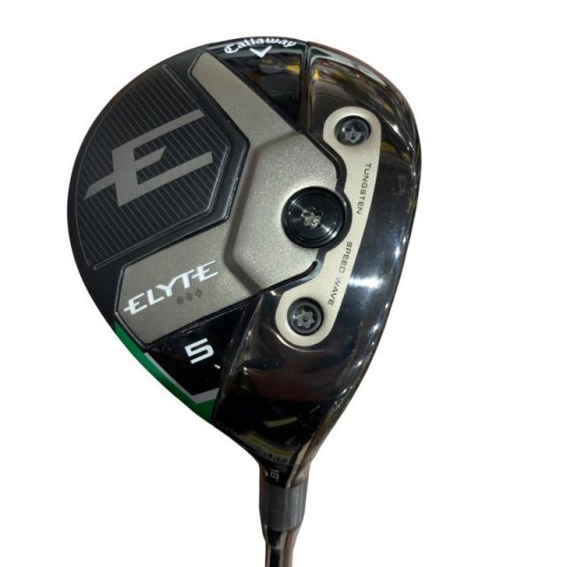 【中古】 キャロウェイ ELYTE ◆◆◆ 5W フェアウェイウッド FW 純正特注シャフト (フレックスS) メンズ 男性用 右利き 右用 Cランク ゴルフクラブ