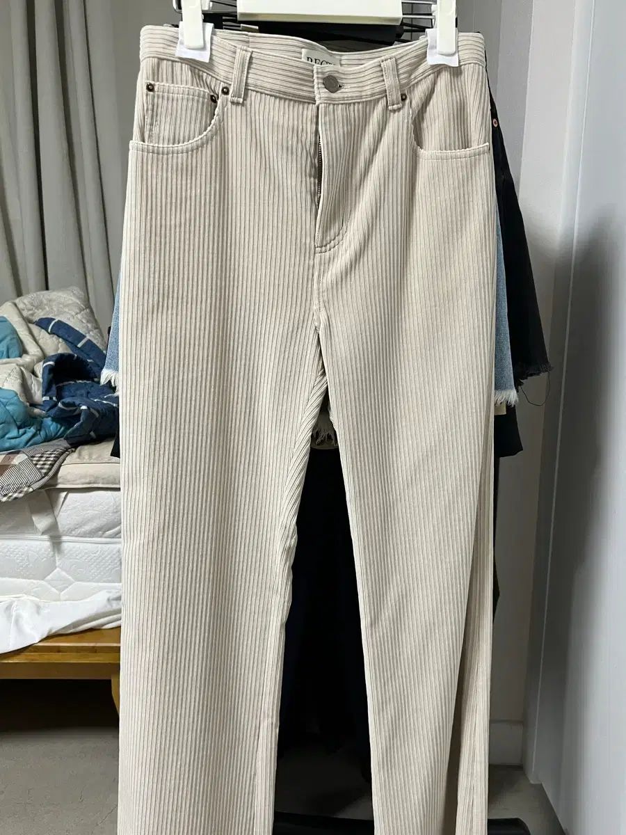 レクト 24FW コーデュロイ パンツ ライトセピア (S)
