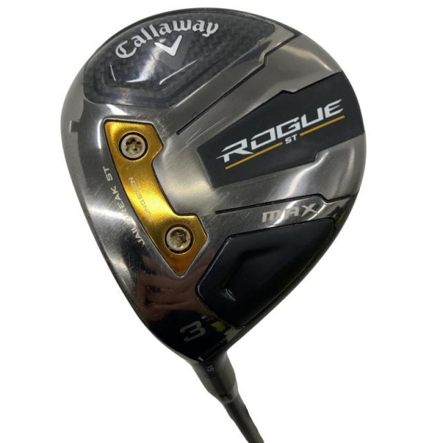 【中古】 キャロウェイ ROGUE ST MAX 3W レフティ フェアウェイウッド FW VENTUS 5 for CW(ROGUE ST FW) (フレックスSR) メンズ 男性用 左利き レフティ 左用 Cランク ゴルフクラブ