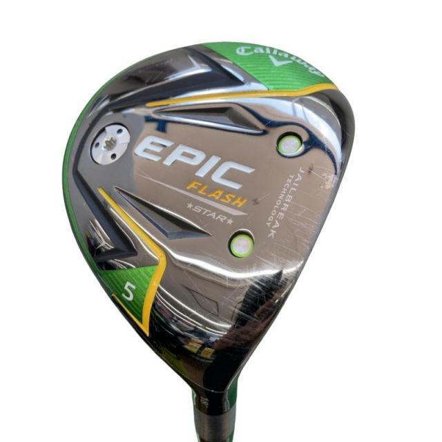 【中古】 キャロウェイ EPIC FLASH STAR 5W フェアウェイウッド FW Speeder EVOLUTION for CW(フェアウェイ) (フレックスS) メンズ 男性用 右利き 右用 Cランク ゴルフクラブ