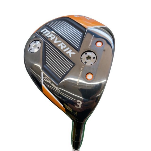 【中古】 キャロウェイ MAVRIK SUBZERO 3W フェアウェイウッド FW Tour AD SZ-5 TypeII(FW) (フレックスSR) メンズ 男性用 右利き 右用 Bランク ゴルフクラブ