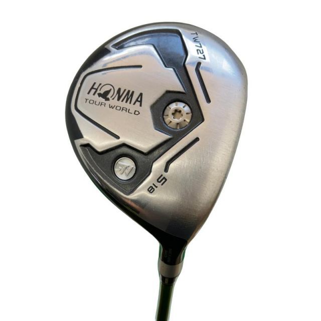 【中古】 本間ゴルフ TOUR WORLD TW727 5W フェアウェイウッド FW VIZARD YC65 (フレックスS) メンズ 男性用 右利き 右用 Cランク ゴルフクラブ