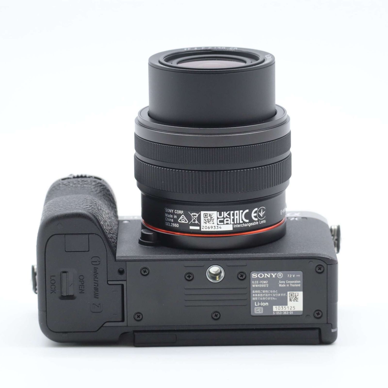 ショット数8029回 Sony α7C II ズームレンズキット ILCE-7CM2L 