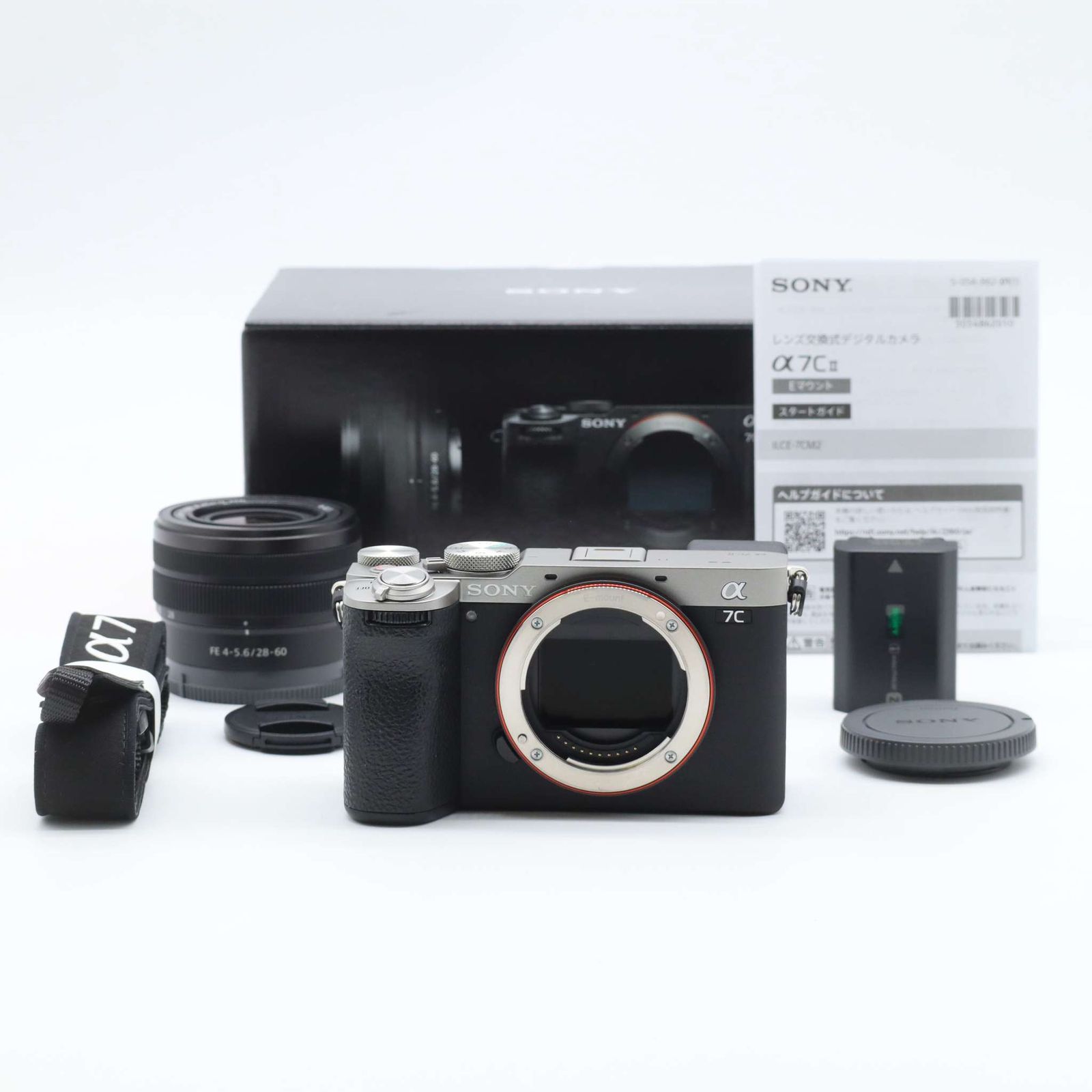 ショット数8029回 Sony α7C II ズームレンズキット ILCE-7CM2L 