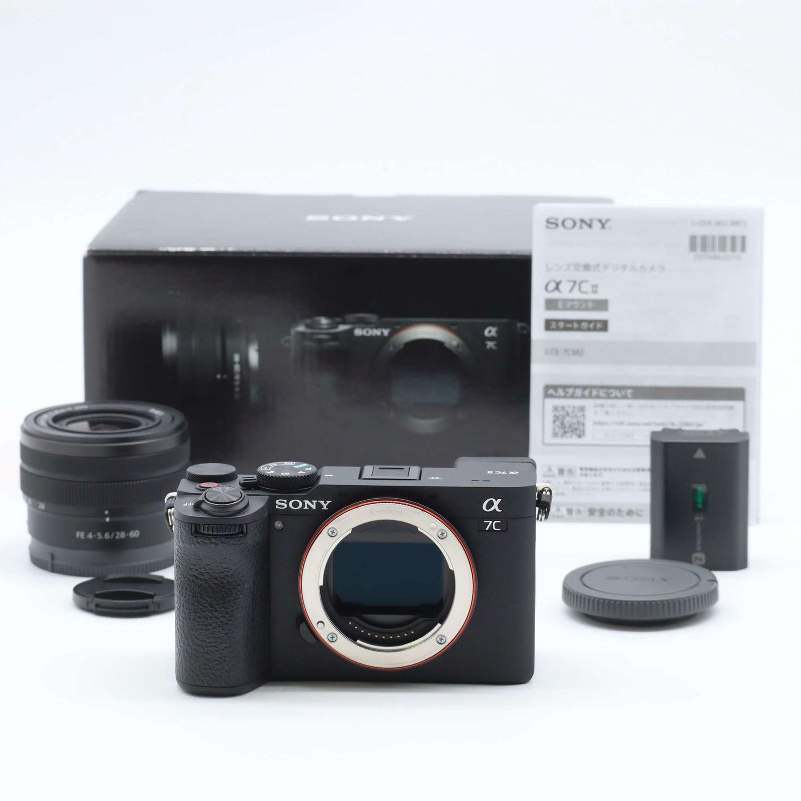 ショット数1441回 Sony α7C II ズームレンズキット ILCE-7CM2L 