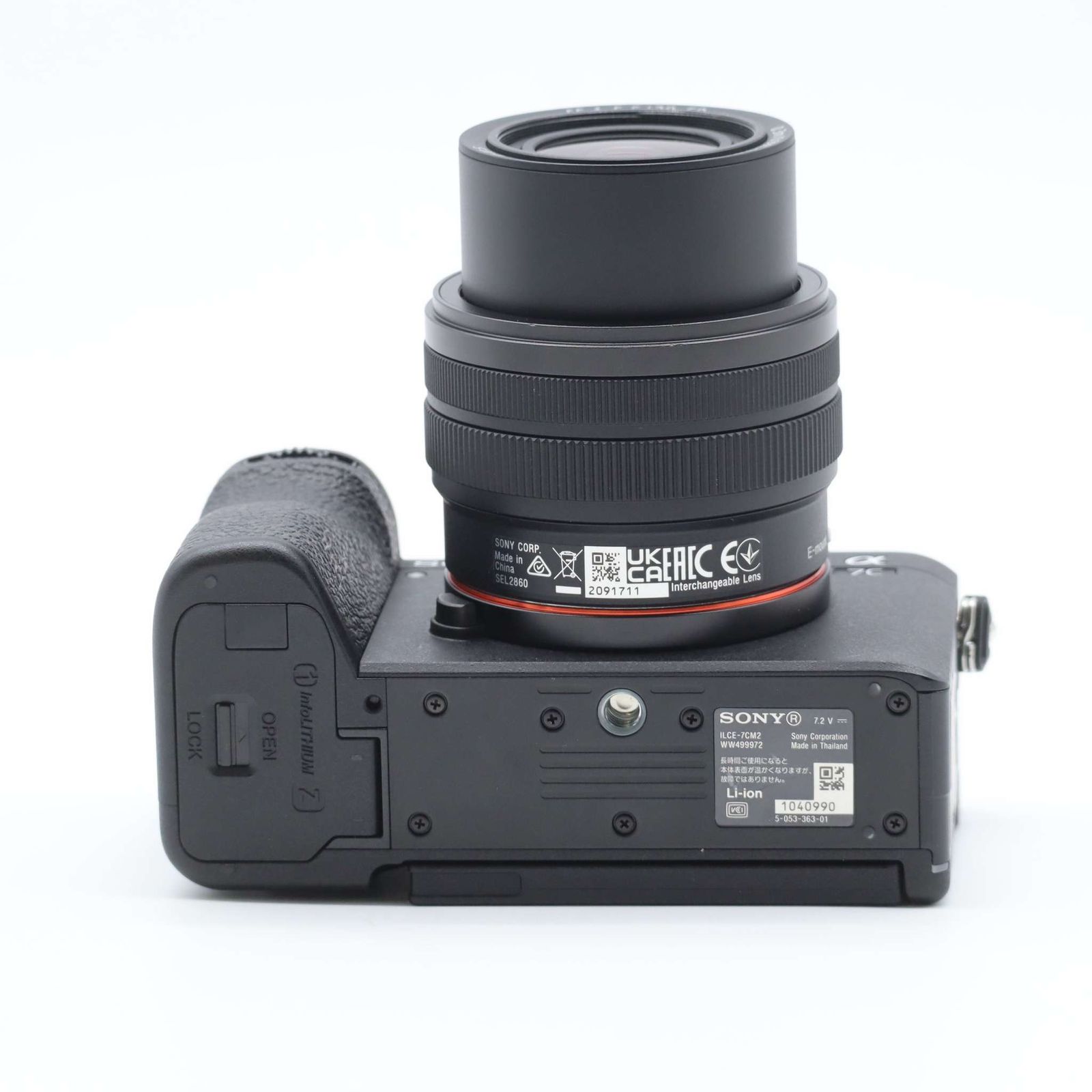 ショット数1441回 Sony α7C II ズームレンズキット ILCE-7CM2L 