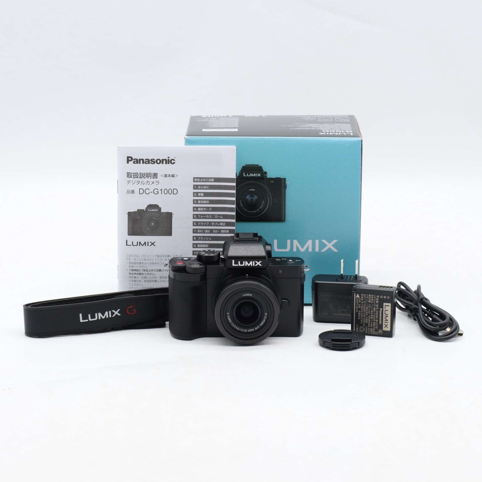 ショット数109回 パナソニックLUMIX DC-G100DK 標準ズームレンズキット 